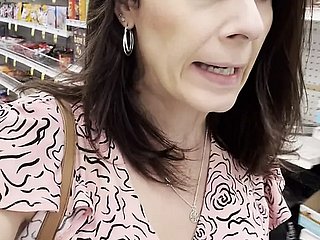 Parpadeando y la travesura en la farmacia