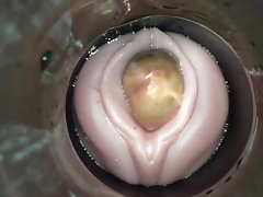 सह कैम आदमी द्वारा चिपचिपा ovulation