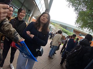 Wanita Cina pelajar Hong Kong