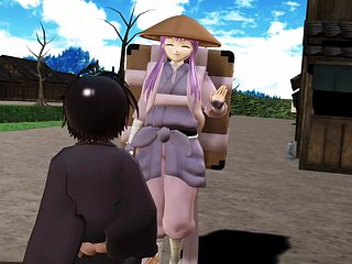 Geile MILF vindt een schattige jongen om te neuken (3D HENTAI)