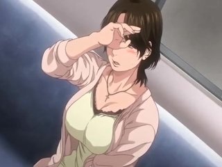 Bosomy hentai matriarch Japończycy gorąco gangbanged